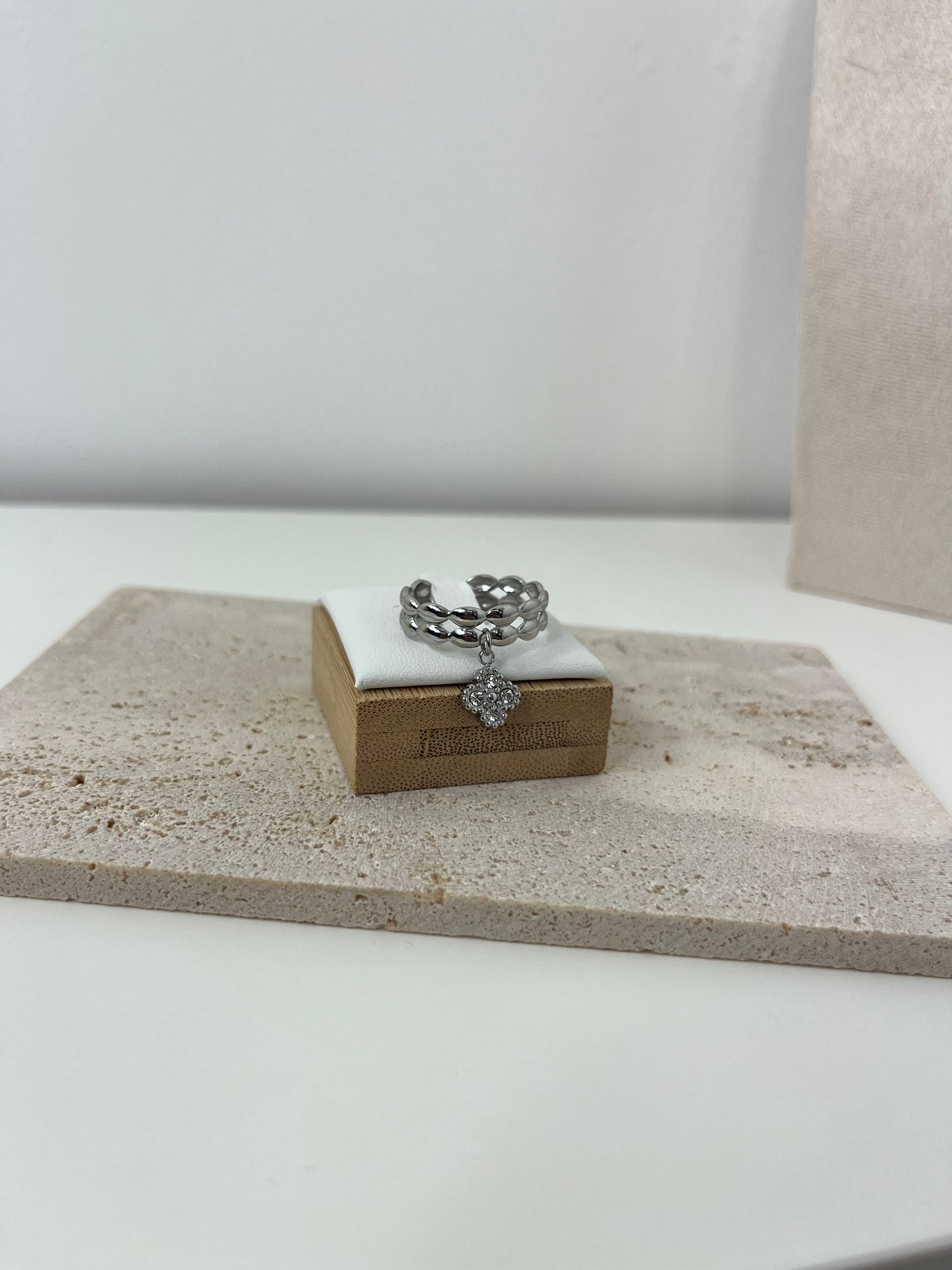 Bague Assia argenté