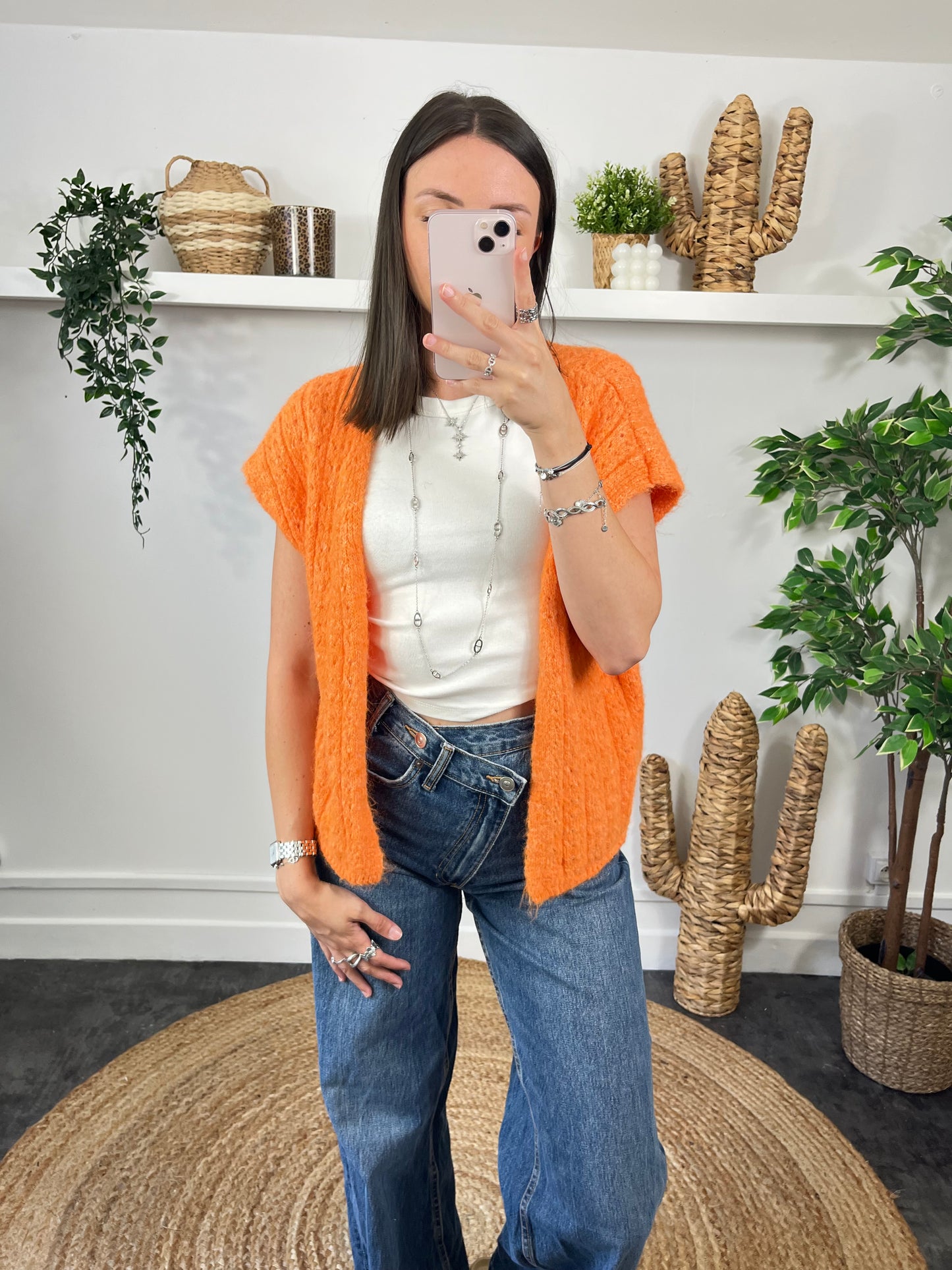 Gilet Eli orange