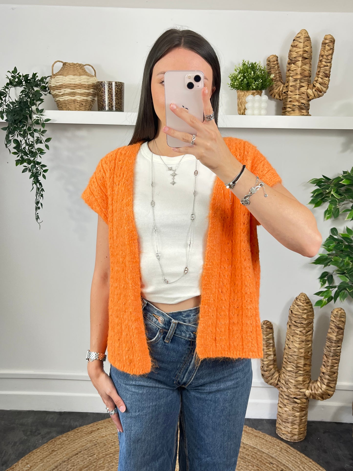 Gilet Eli orange