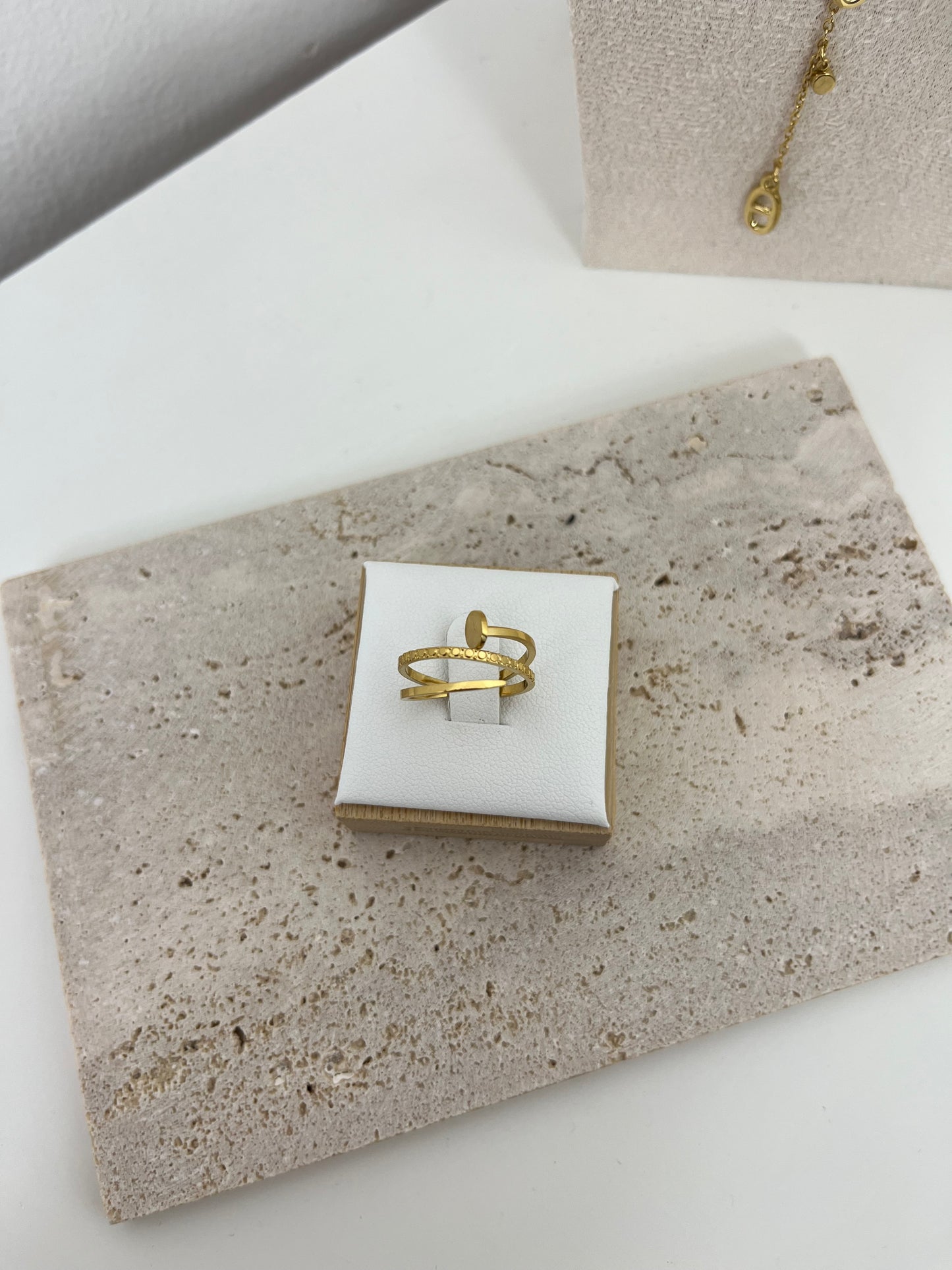 Bague Lou doré