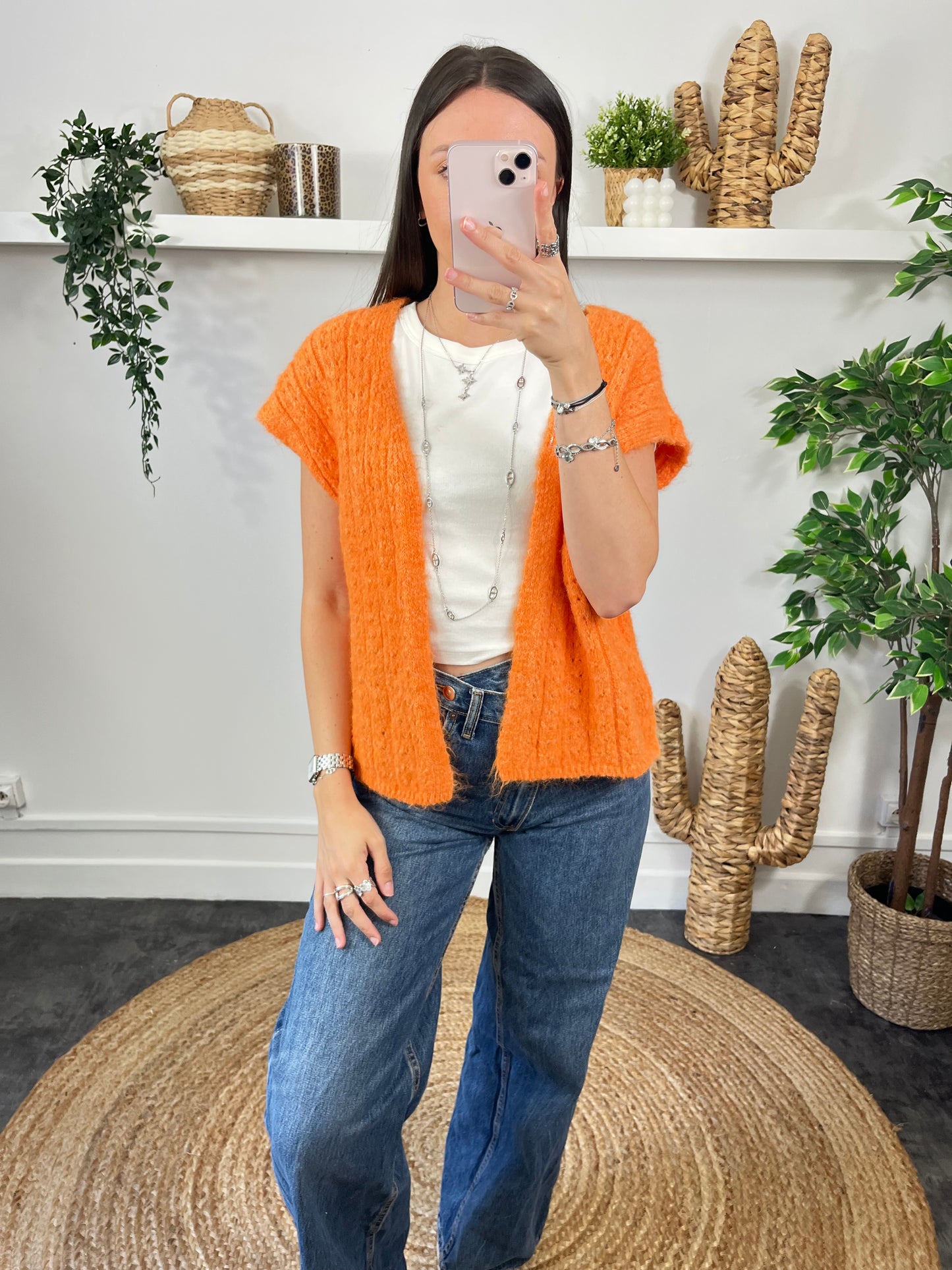 Gilet Eli orange