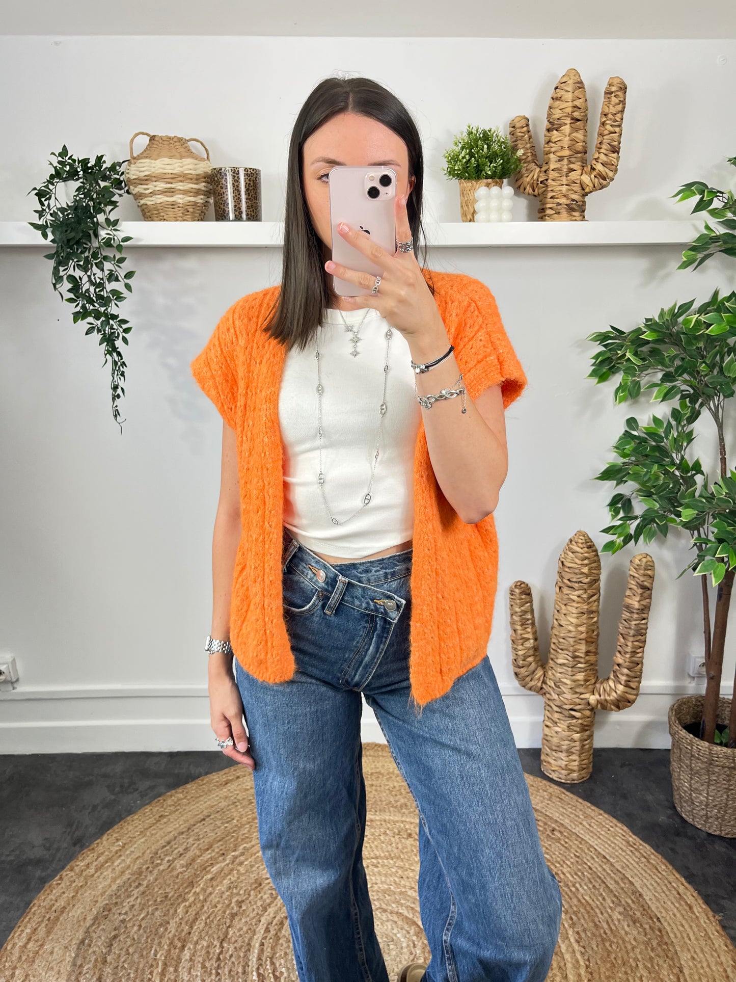 Gilet Eli orange