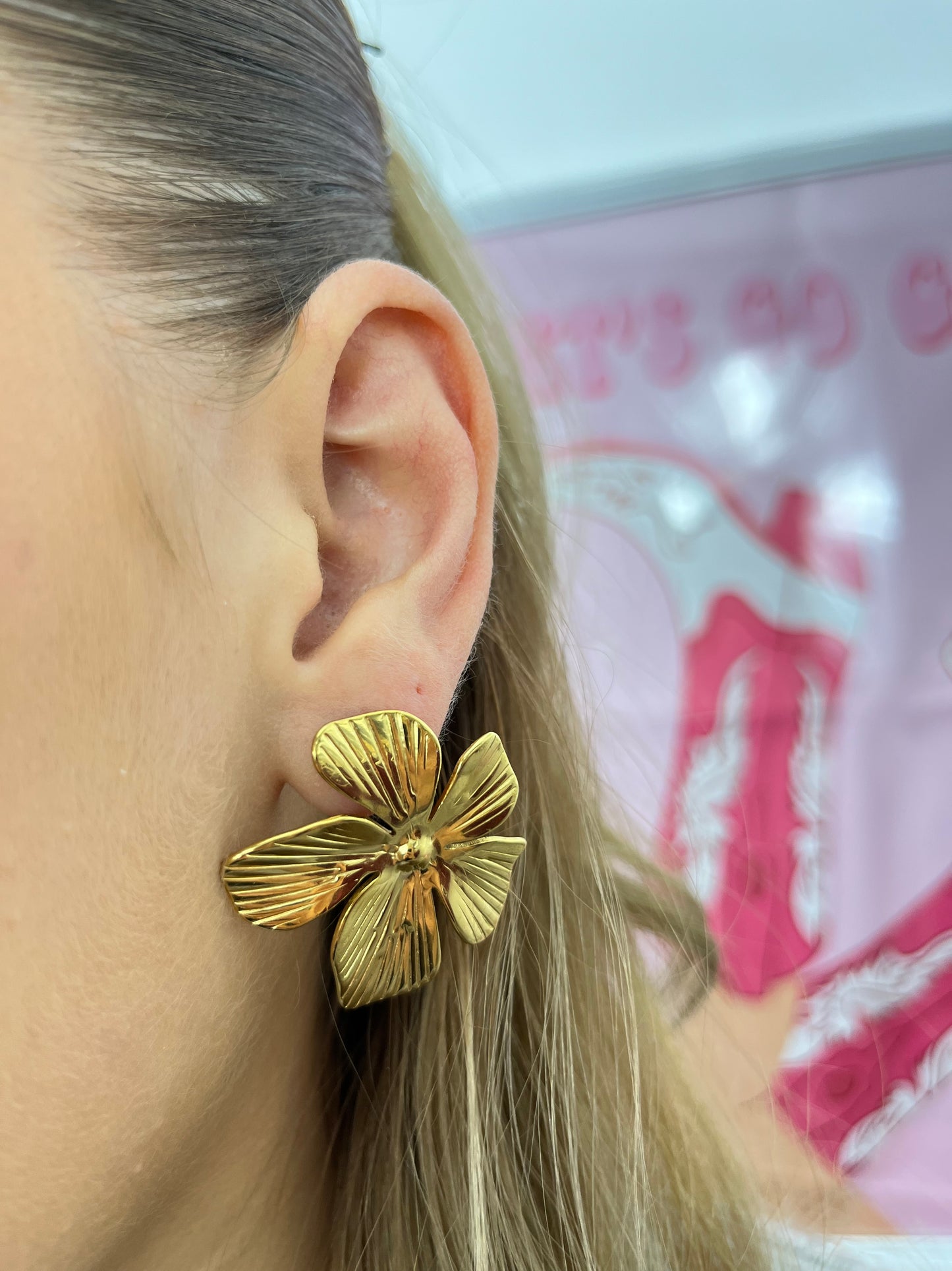 Boucle d’oreille Iris