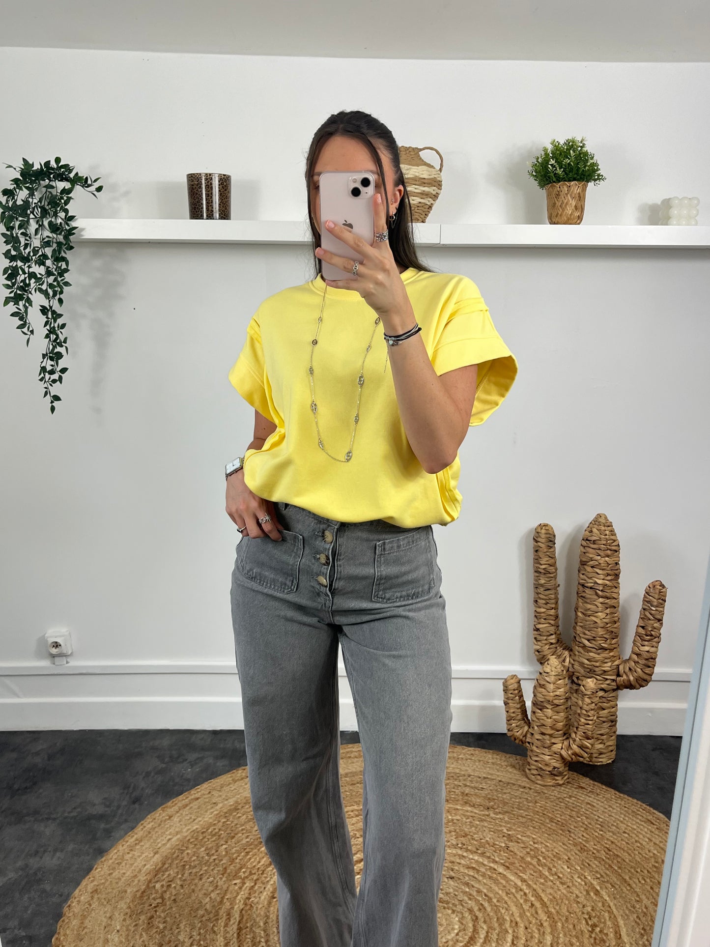 Sweat Eva jaune