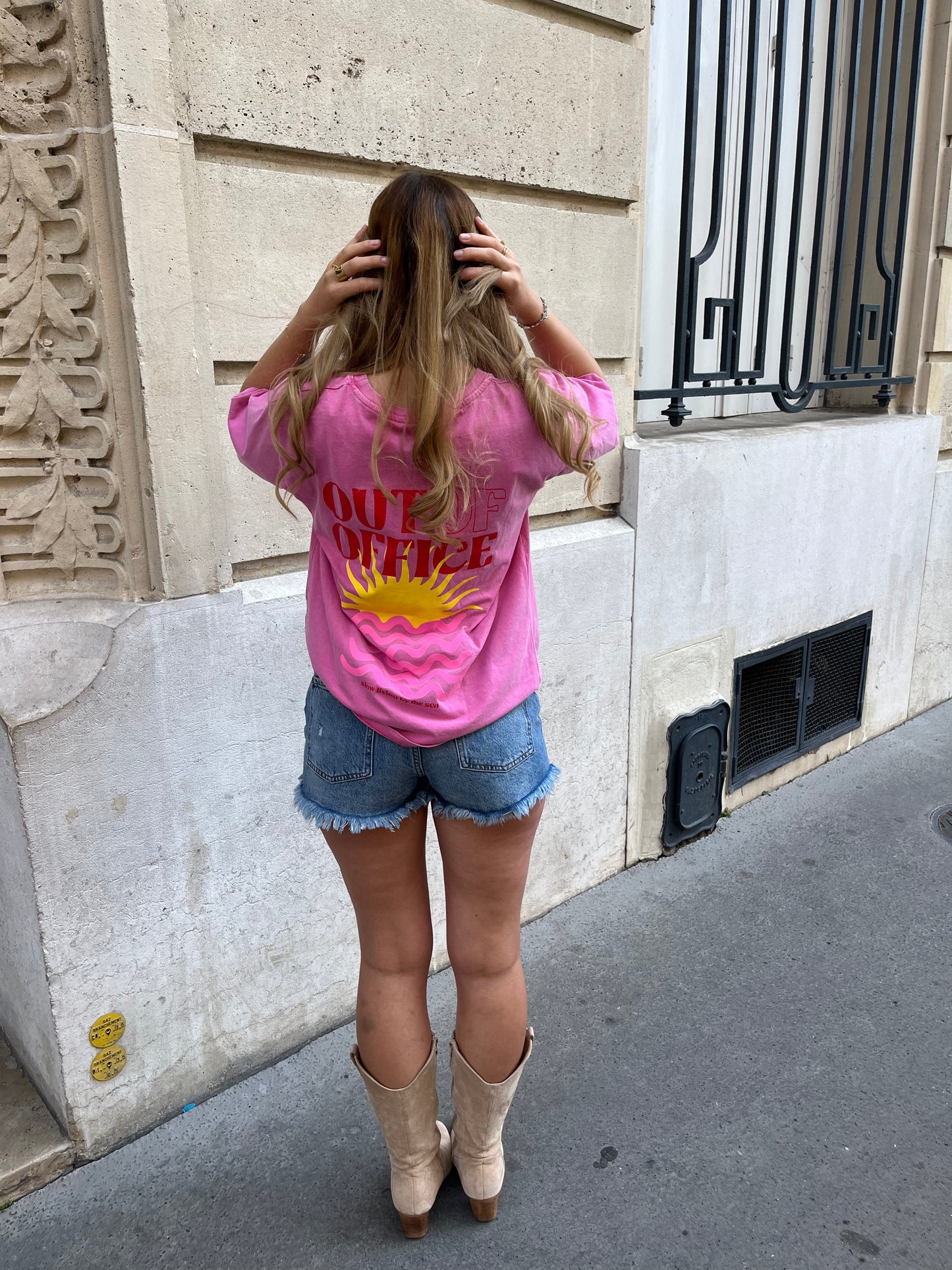 Tee-shirt Tifany rose