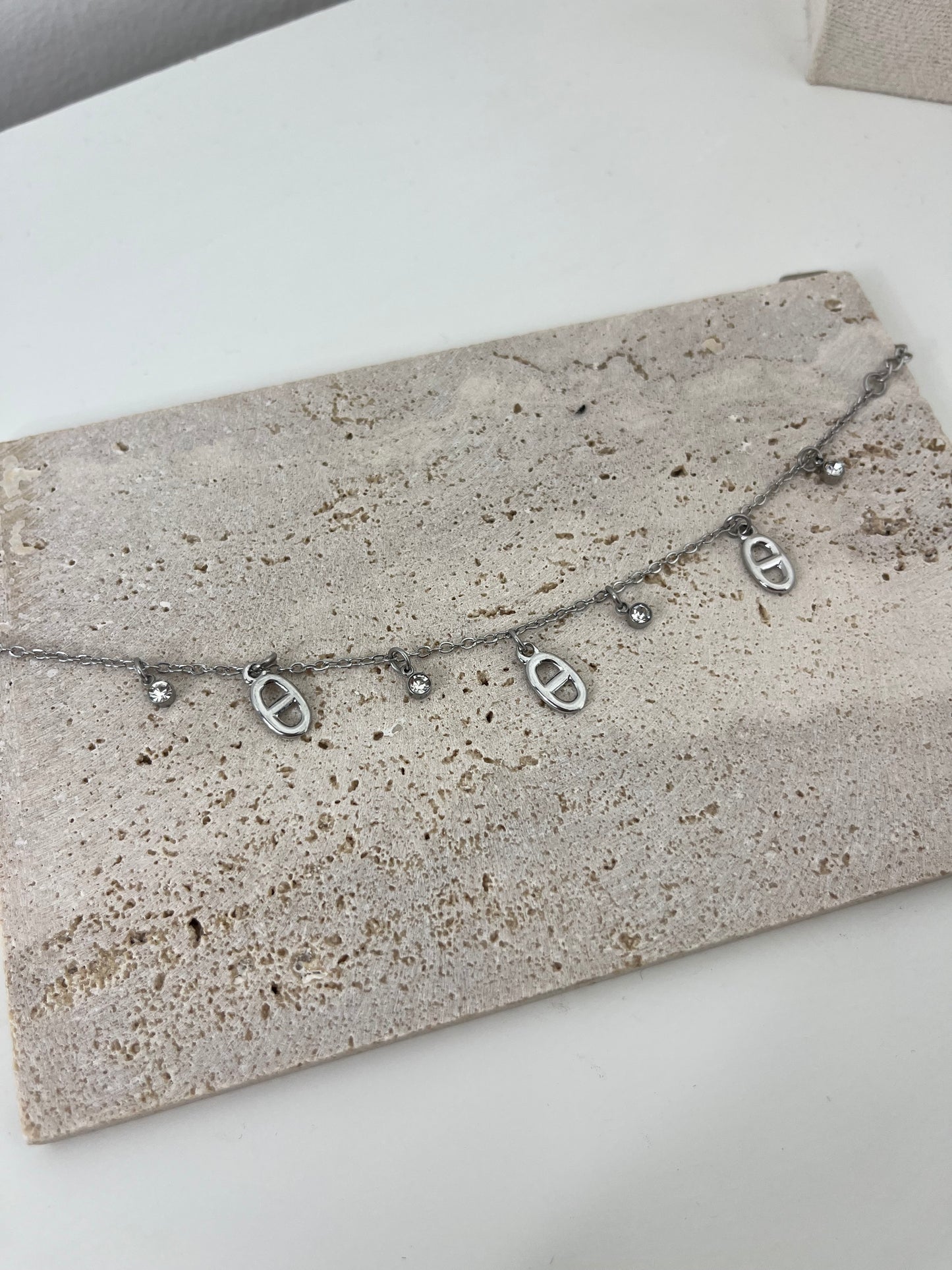 Bracelet Jade argenté