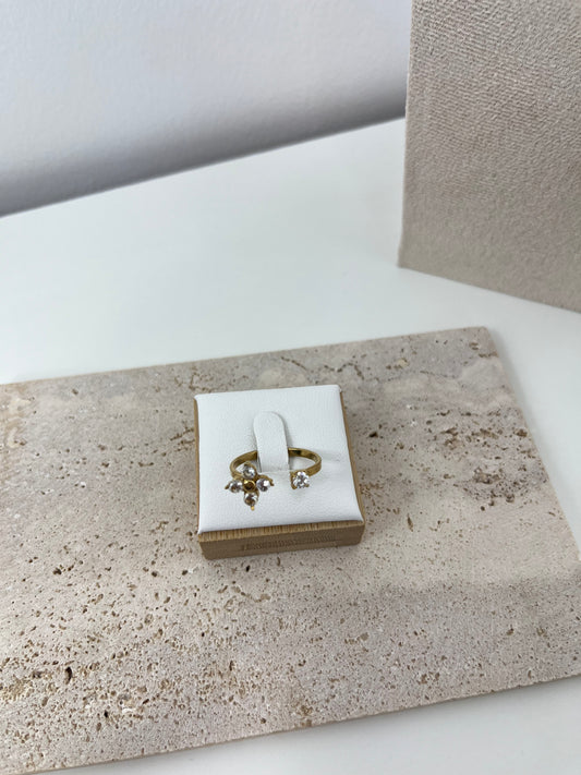 Bague Abby doré