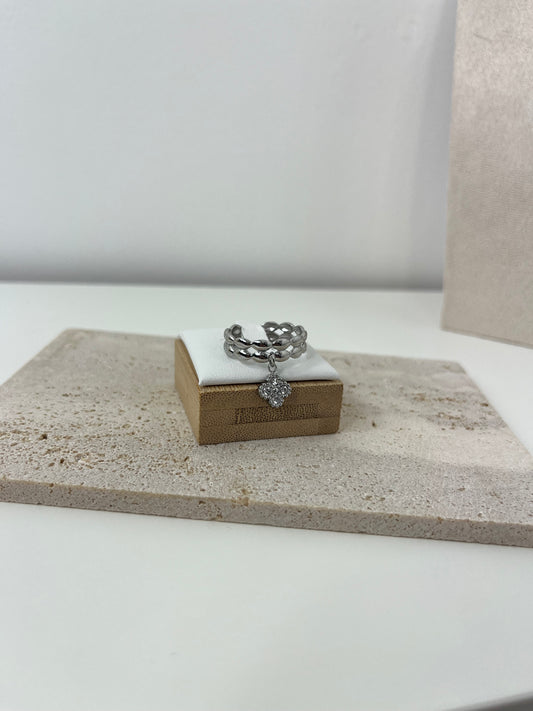 Bague Assia argenté
