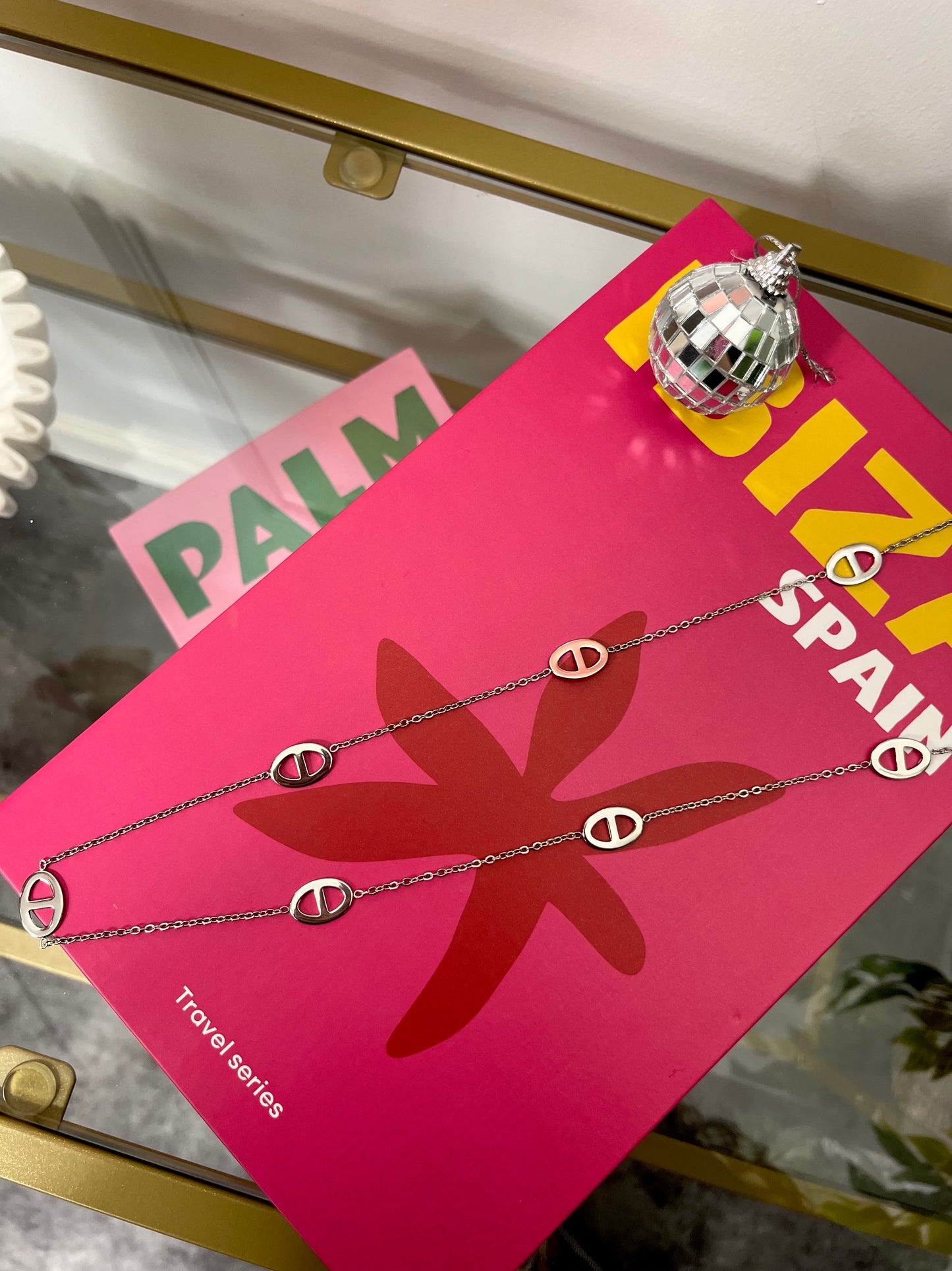 Sautoir Carla argenté