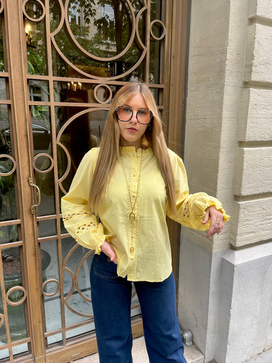 Blouse Enéa jaune