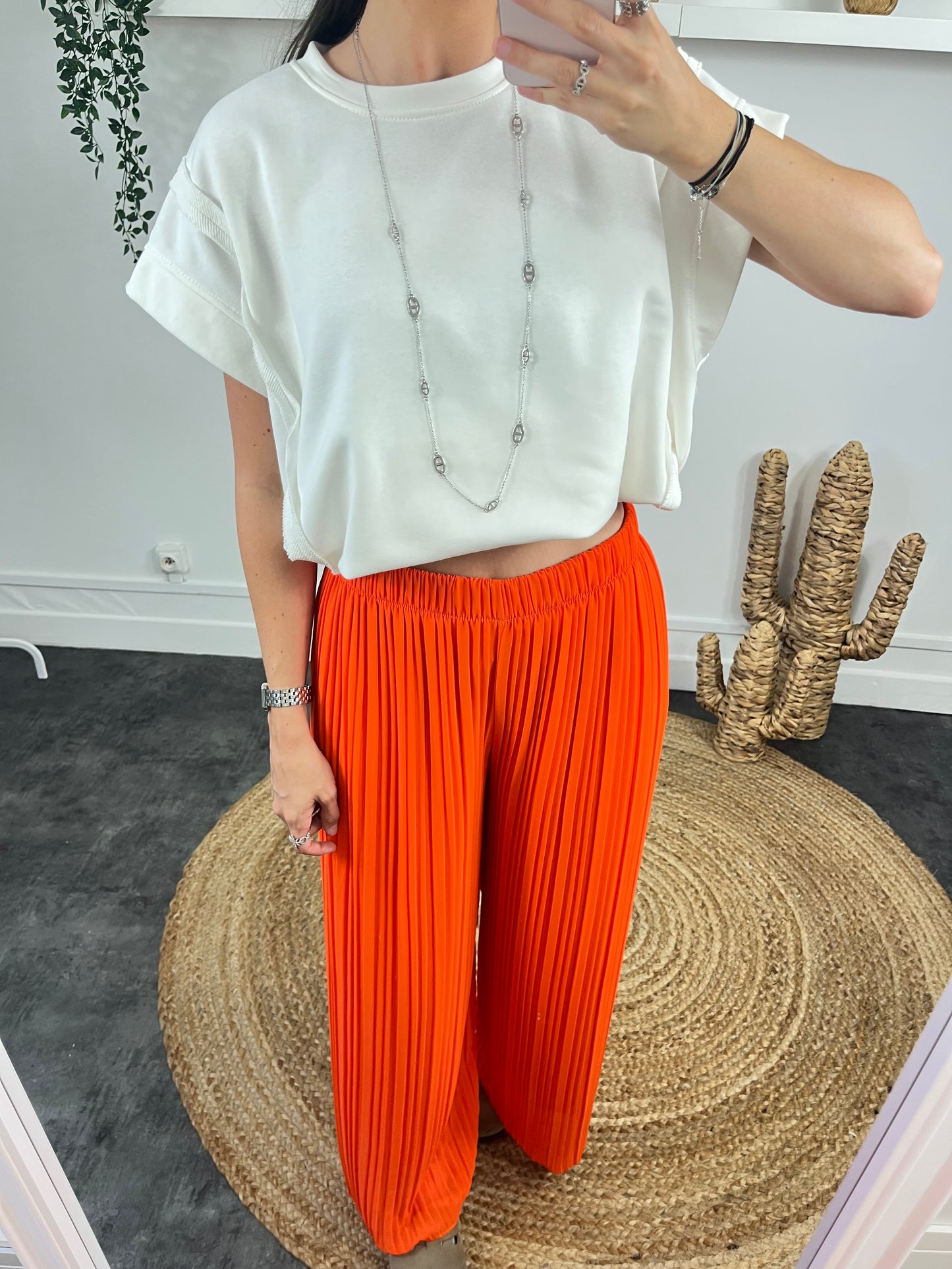 Pantalon Emie orange