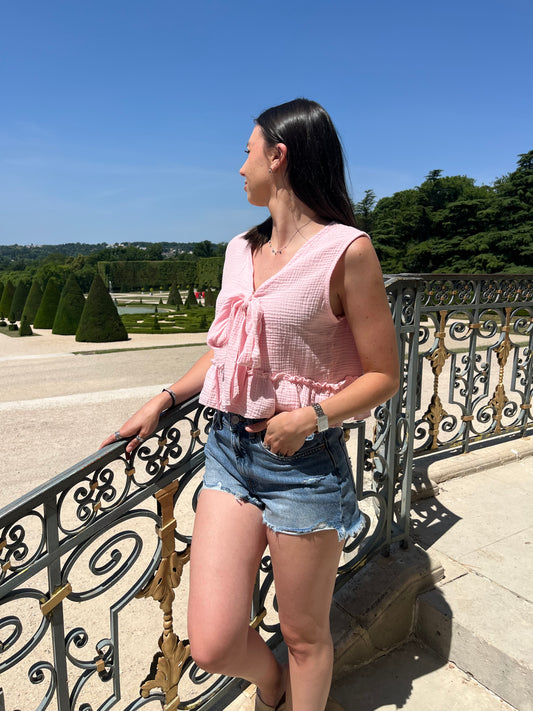 Top Alizée rose