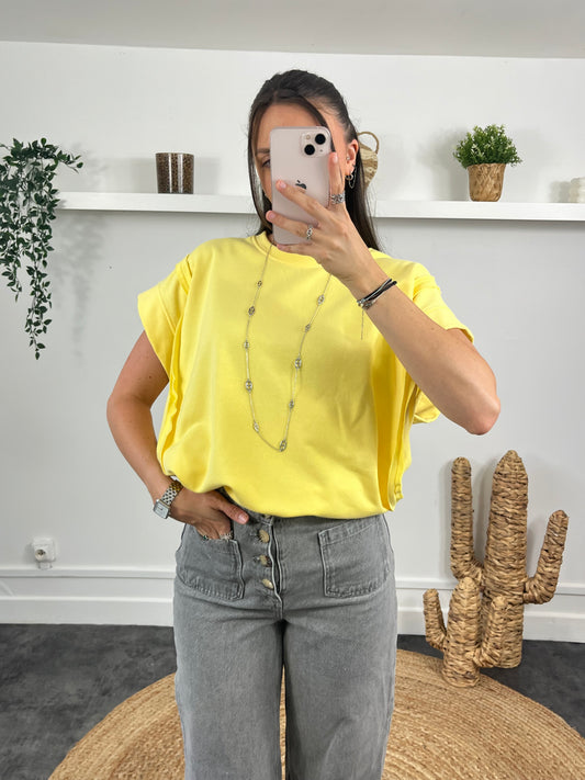 Sweat Eva jaune