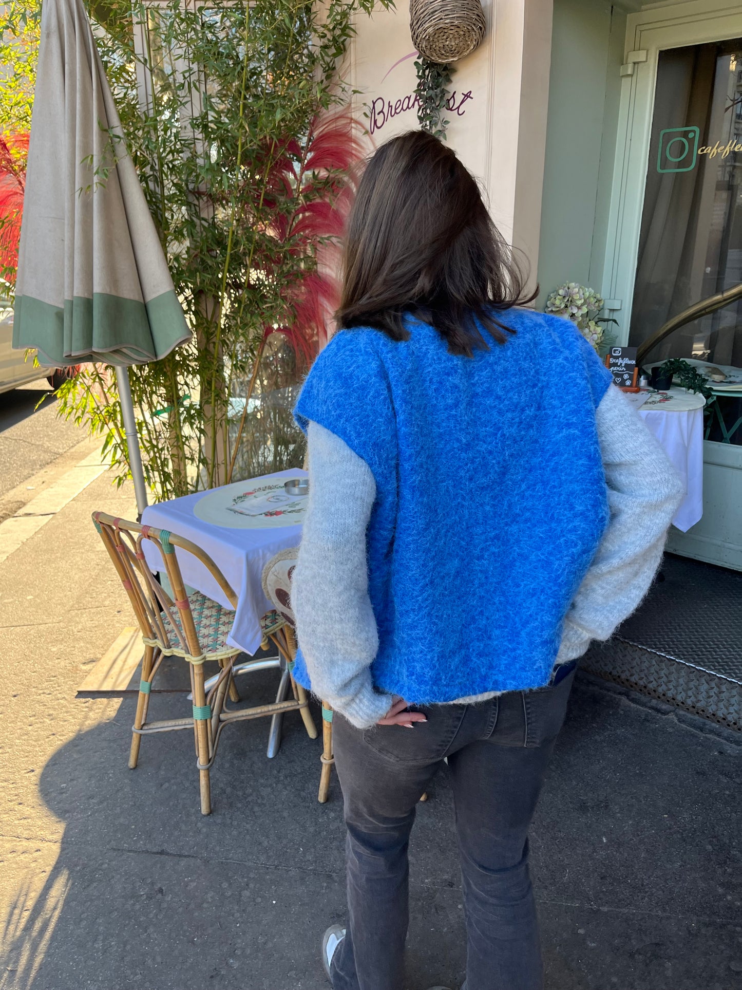 Gilet Klara bleu