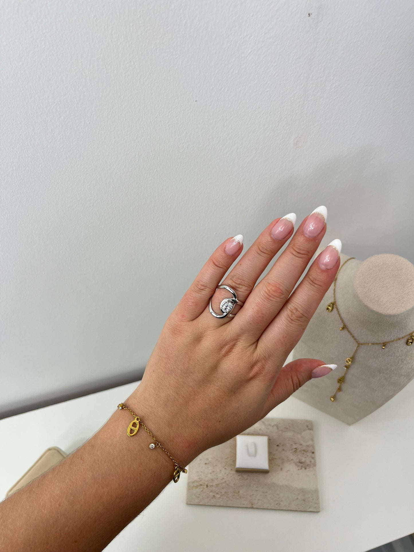 Bague Oliana argenté
